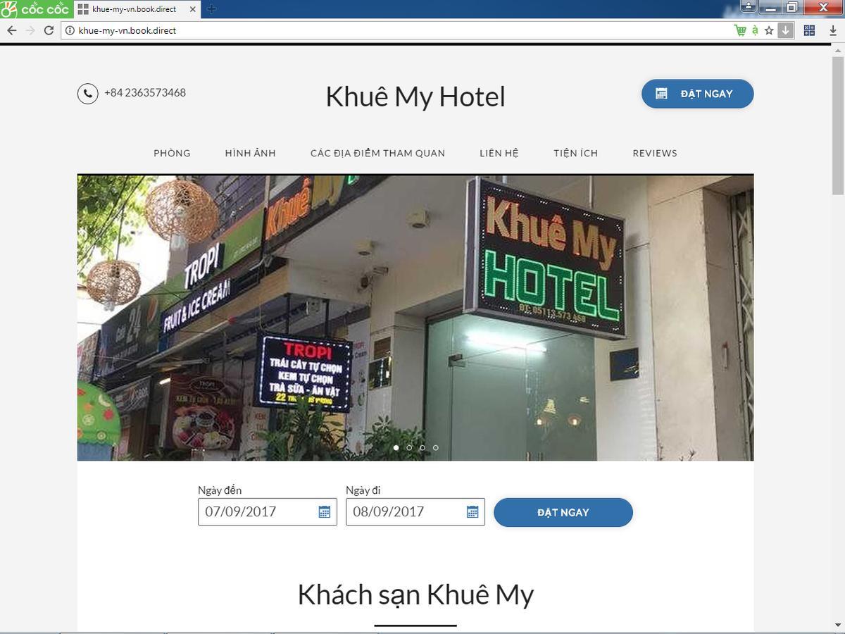 Khue My Hotel Danang Exterior photo